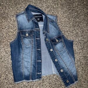 Denim vest